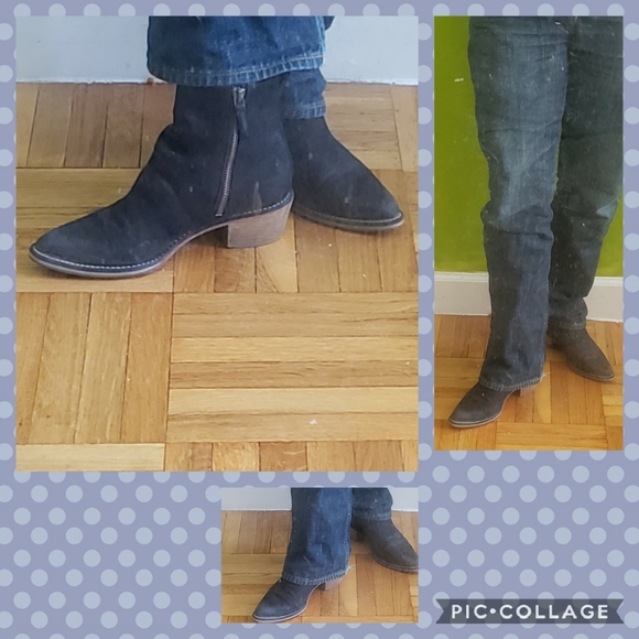 Cole Haan Reilly Pebbled Leather Zip Up Ankle Boot - Picture 8 of 8